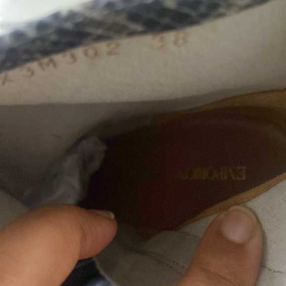 Armani genuine leather, ankle boots, brand new, NO BOX, size 38 (8=US) $275 - Picture 16 of 17